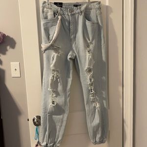 Fashion Nova Denim Joggers